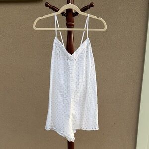 O'Neill White Lace Detail Chemise